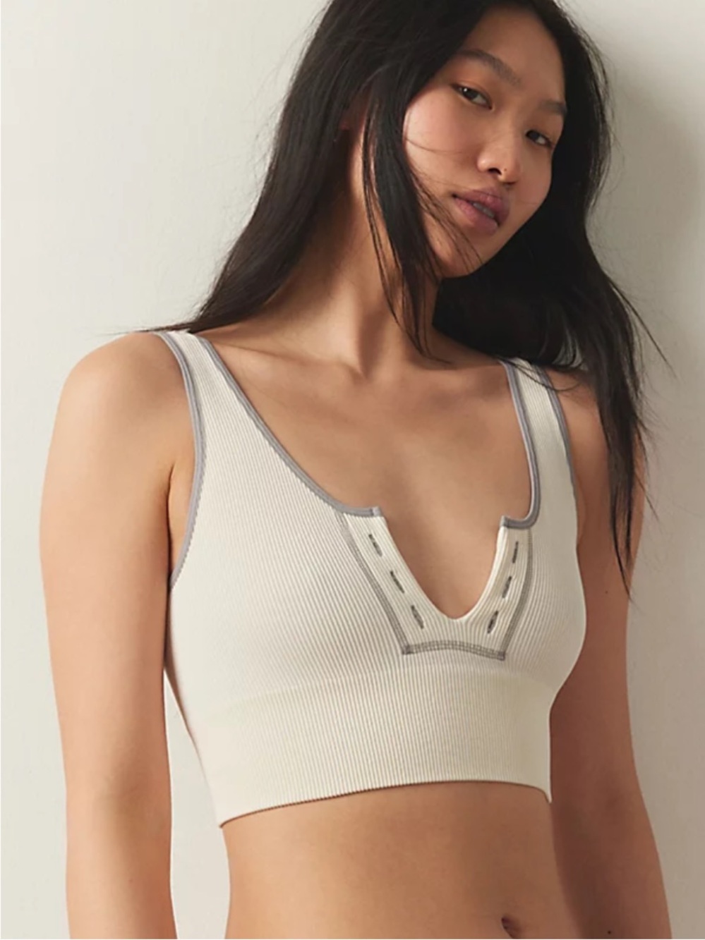 Out From Under “Call The Shots Seamless “Bralette In Ivory from Urban Outfiter